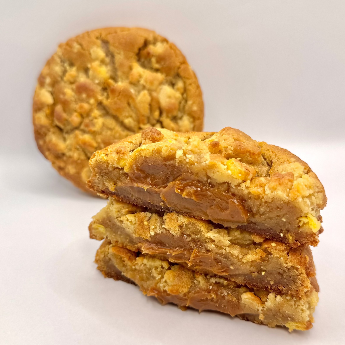 Cornbread with Dulce de Leche